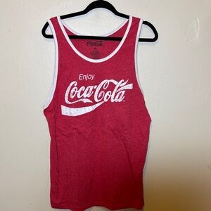 Coca Cola Red White Tank Top
